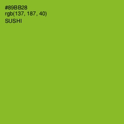 #89BB28 - Sushi Color Image