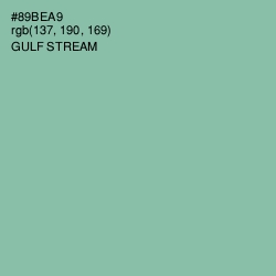 #89BEA9 - Gulf Stream Color Image