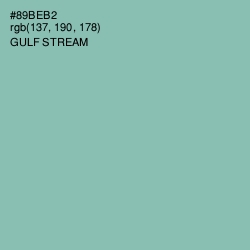 #89BEB2 - Gulf Stream Color Image