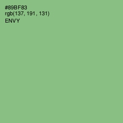 #89BF83 - Envy Color Image