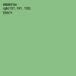 #89BF84 - Envy Color Image