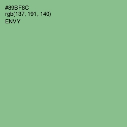 #89BF8C - Envy Color Image