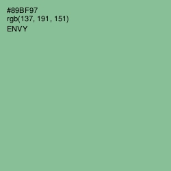 #89BF97 - Envy Color Image