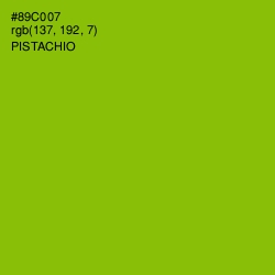 #89C007 - Pistachio Color Image
