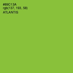 #89C13A - Atlantis Color Image