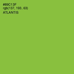 #89C13F - Atlantis Color Image