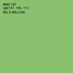 #89C16F - Wild Willow Color Image