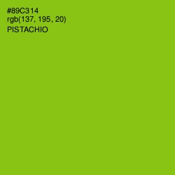 #89C314 - Pistachio Color Image