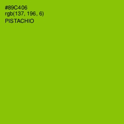 #89C406 - Pistachio Color Image