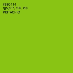 #89C414 - Pistachio Color Image