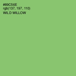 #89C56E - Wild Willow Color Image