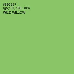 #89C667 - Wild Willow Color Image