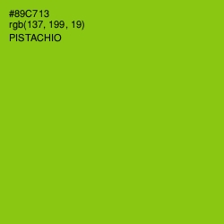 #89C713 - Pistachio Color Image