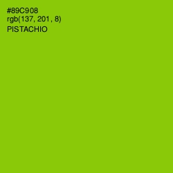 #89C908 - Pistachio Color Image