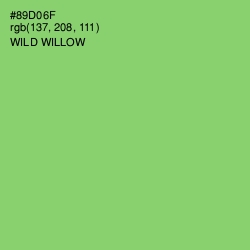 #89D06F - Wild Willow Color Image