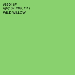 #89D16F - Wild Willow Color Image