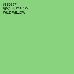 #89D37F - Wild Willow Color Image