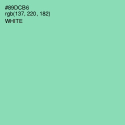 #89DCB6 - Vista Blue Color Image