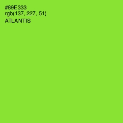 #89E333 - Atlantis Color Image