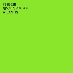 #89E62B - Atlantis Color Image