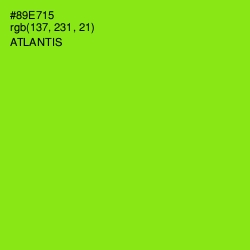 #89E715 - Atlantis Color Image