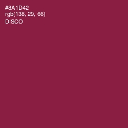 #8A1D42 - Disco Color Image