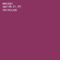 #8A3361 - Vin Rouge Color Image