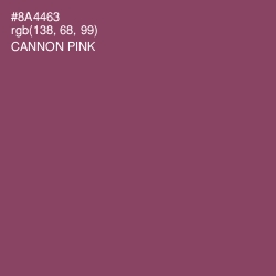 #8A4463 - Cannon Pink Color Image