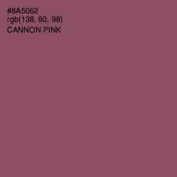 #8A5062 - Cannon Pink Color Image