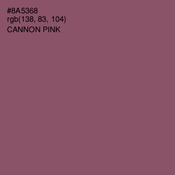 #8A5368 - Cannon Pink Color Image