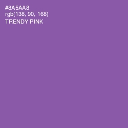 #8A5AA8 - Trendy Pink Color Image