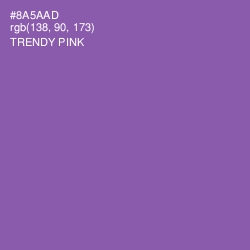 #8A5AAD - Trendy Pink Color Image