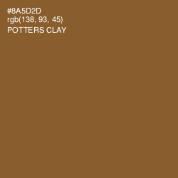 #8A5D2D - Potters Clay Color Image