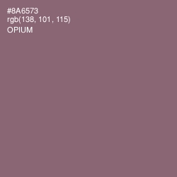 #8A6573 - Opium Color Image