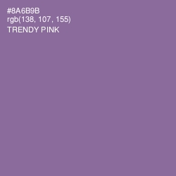 #8A6B9B - Trendy Pink Color Image