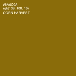 #8A6C0A - Corn Harvest Color Image