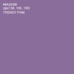 #8A6D9B - Trendy Pink Color Image