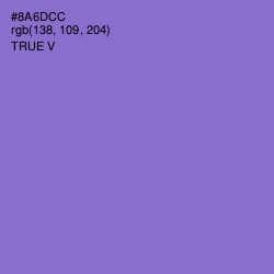 #8A6DCC - True V Color Image