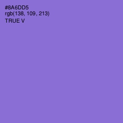 #8A6DD5 - True V Color Image