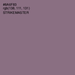 #8A6F83 - Strikemaster Color Image