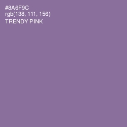 #8A6F9C - Trendy Pink Color Image