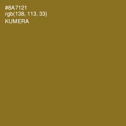#8A7121 - Kumera Color Image