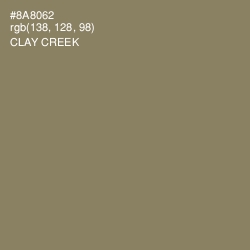 #8A8062 - Clay Creek Color Image