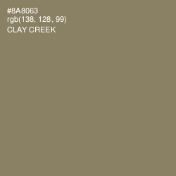 #8A8063 - Clay Creek Color Image
