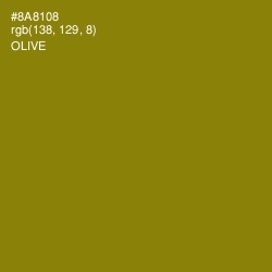 #8A8108 - Olive Color Image