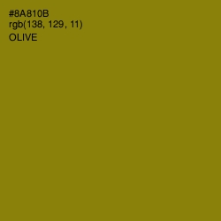 #8A810B - Olive Color Image