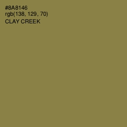 #8A8146 - Clay Creek Color Image