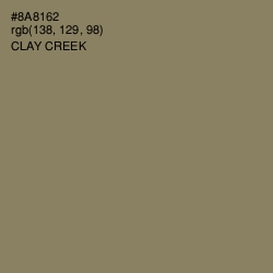 #8A8162 - Clay Creek Color Image