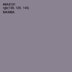 #8A8191 - Mamba Color Image