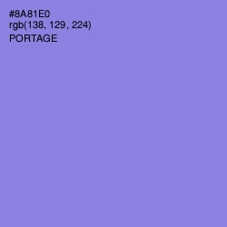 #8A81E0 - Portage Color Image